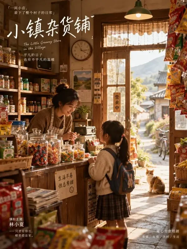《村头小卖部》- 红果短剧生活喜剧短剧封面 《村头小卖部》- 红果短剧生活喜剧短剧封面